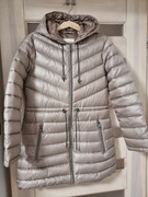 Markowa kurtka zimowa DKNY oryginalna r. S damska k. beżowy NOWA !!!