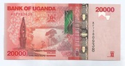 UGANDA 20000 SHILLINGS 2010 P53