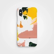 A Good Company etui iPhone X/Xs Splash, ekologiczne, twarde, roślinne