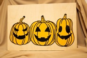 Tabliczka ozdobna dynie halloween 