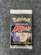 Pokemon Team Rocket Booster (Empty) - Giovanni art