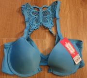 ROZPINANY z PRZODU SEXI ODKRYTE PLECY MOTYL 34/75B