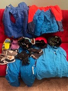 Kombinezon narciarski +kask+rękawiczki+wiele wiecej ( chopiec 9-10 lat)