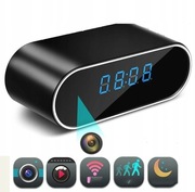 Zegar mini kamera WiFi ukryta budzik ukryta kamera szpiegowska