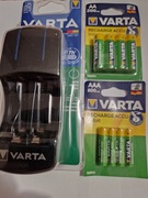 ŁADOWARKA POCKET CHARGER+ 4 x AA 2100 mAhVARTA +4 x AAA 800 mAh