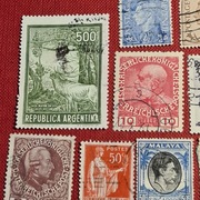 Znaczki pocztowe wartosciowe. 