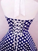 Sukienka lata 80te bal przebierańców kostium PRL impreza tematyczna party