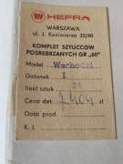 Hefra wzór wschodni komplet 24 szt nowe