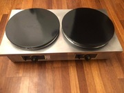 Używana podwójna naleśnikarka firmy Roller Grill (gazowa) TYPE: CDG 400