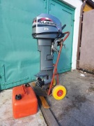 Silnik zaburtowy Mariner 25KM 2 suw + bak OKAZJA