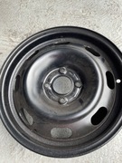 Felga stalowa czarna 6Jx15 na cztery śruby