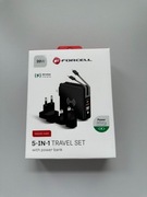 Ładowarka wielofunkcyjna Forcell 5-IN-TRAVEL SET NOWA!