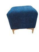 Pufa kostka  prążek nowa 