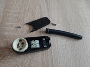 Gniazdo GU-10 do LED-ów, halogenów 230 V z kostką i w osłonce