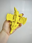 Baby Dragon - magnes 3D, ruchomy, wielokolorowy. TYLKO U MNIE!