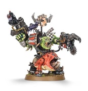Warhammer 40K Ork Warboss with Attack Squig / Grukk Face-Rippa