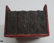 NOŻE NARZYNKA DO GWINTOWNICY VIRAX 1/2-3/4