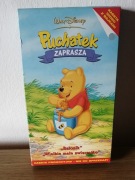 Kaseta video z filmami "Kubuś Puchatek" - zawiera 2 bajki.