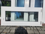 Okno pcv 132 szer x 60 cm wys 