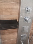 Koszyk prysznicowy WEIKS  3SZT.  ze stali nierdzewnej