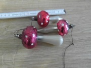 Stare bombki muchomorki z PRL - u