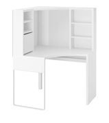 Biurko narożne IKEA MICKE – jak nowe, -50%, Kraków Ruczaj