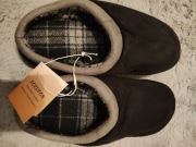 Kapcie męskie zamszowe