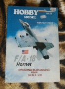 HOBBY MODEL- F/A 18 HORNET (wyd.I)- ORYGINAŁ 