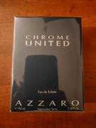 AZZARO Chrome United 100ml Nowe Męskie Perfumy ORYGINAŁ zafoliowane
