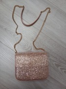 Nowa elegancka torebka na ramię Tous Bransoleta błyszcząca glamour