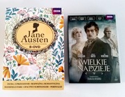 8x DVD AUSTEN Duma i uprzedzenie Rozważna i romantyczna + GRATIS