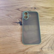 Etui do iPhone 16  PANCERNE MATT CASE ARMY GREEN