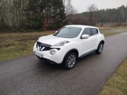 Nissan Juke lift F15 biała perła bogata wersja wyposażenia 