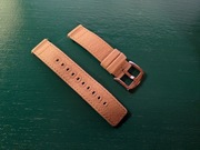 pasek do zegarka 20 mm WB Original płócienny beżowy (WatchBandit)