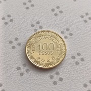 Kolumbia 100 pesos 2025 mennicza drzewo 