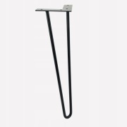 Metalowe nóżki nogi do stołu Hairpin 30 cm 4 szt gratis 