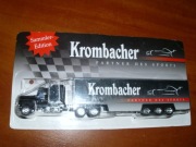 Autko kolekcjonerskie tir - Krombacher 