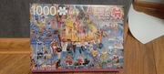 Puzzle Jumbo 1000el. At the gym. Używane