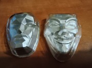 Rebel mask stacker i Persona mask stacker 2oz z Komsco Ag .999 