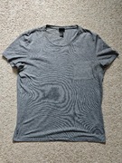 H&M Koszulka T-shirt Rozmiar M kolor Szary melanż