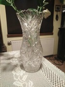 Wazon kryształowy duży-38 cm
