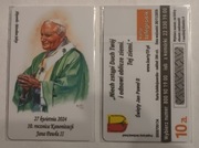 87 KK  Jan Paweł II - 10  rocznica Kanonizacji - NOWA