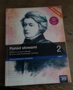 język polski ponad słowami podręcznik klasa 2 część 1 liceum i technik