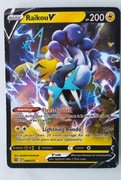 Oryginalna karta POKEMON Raikou V BRS 048/172 ULTRA RARE BRILLIANT STARS