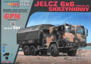 GPM 23 2020 nr 594 JELCZ 6 x 6 SKRZYNIOWY model 1:25