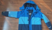 Kurtka zimowa narciarska BONPRIX niebieska rozm. ok 158-164