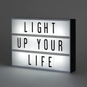 Tablica świetlna LED lightbox 85 znaków 3 linie