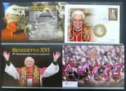 Folder Koperta Numizmatyczna 10 rocznica Benedykt 