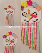 Łapacz snów jednorożec handmade 