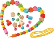 NAWLEKANE DREWNIANE KORALIKI